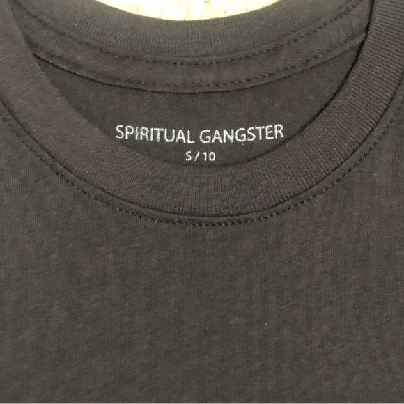 Spiritual Gangster Forever Wild Soft Black Rose Gold Tank Women’s Size Small NWT - Picture 4 of 8